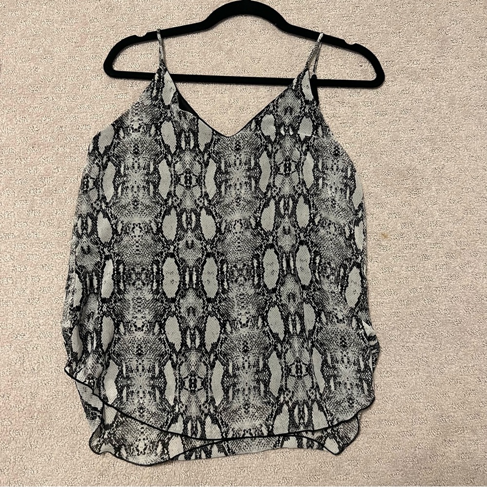 NWOT Millie&Molly Snakeskin Cami Top